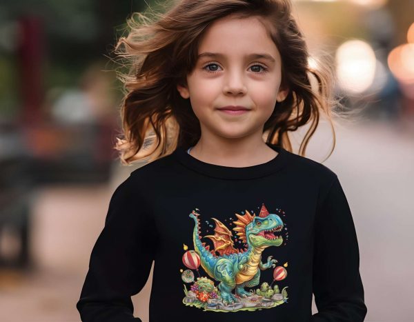 Long Shirt Kids Dino