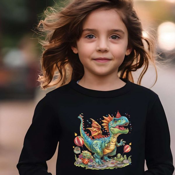 Long Shirt Kids Dino