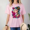 T-Shirt Women Pink Rose