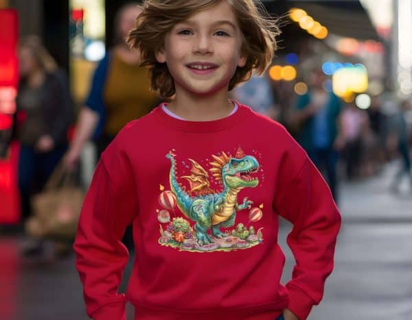 Long Shirt Kids Dino