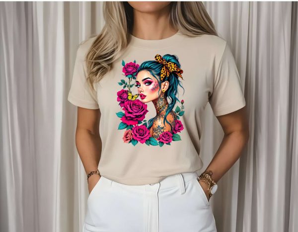 T-Shirt Women Sand Rose