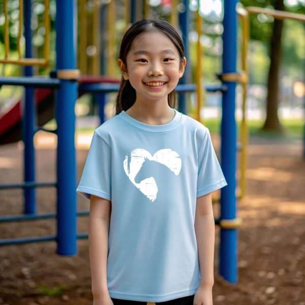T-Shirt mit Pferdemotiv | Herz